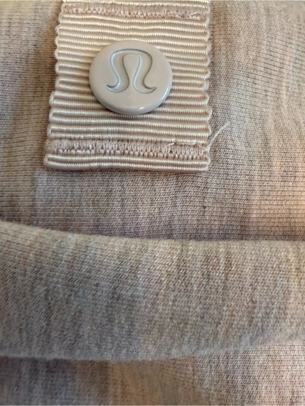 Lululemon Vinyasa Scarf Rulu Heathered Pink Gray Wrap Shawl Yoga Running